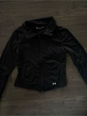 Under Armour Black Women's Zip-Up Athletic Jacket